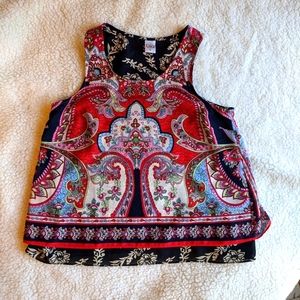 BILA Boho Sleeveless layered top